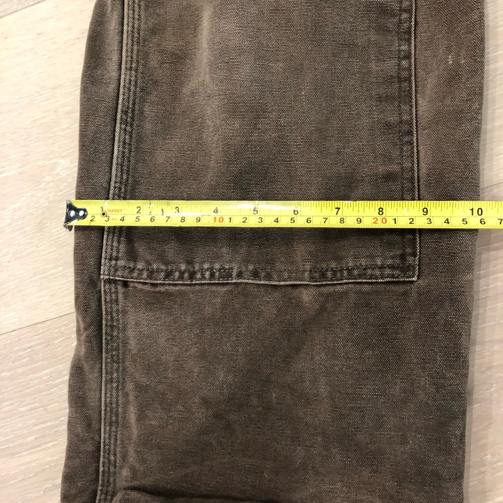 Carhartt Brown Men’s Cargo Overalls - Picture 7 of 12